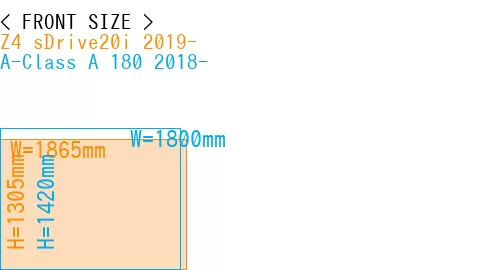 #Z4 sDrive20i 2019- + A-Class A 180 2018-